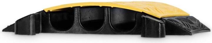 Actual product image Defender MINI C MK2 | LEFT - Cable bridge 3 channels | 45° bend left | medium load | height 5cm (Cable bridge)