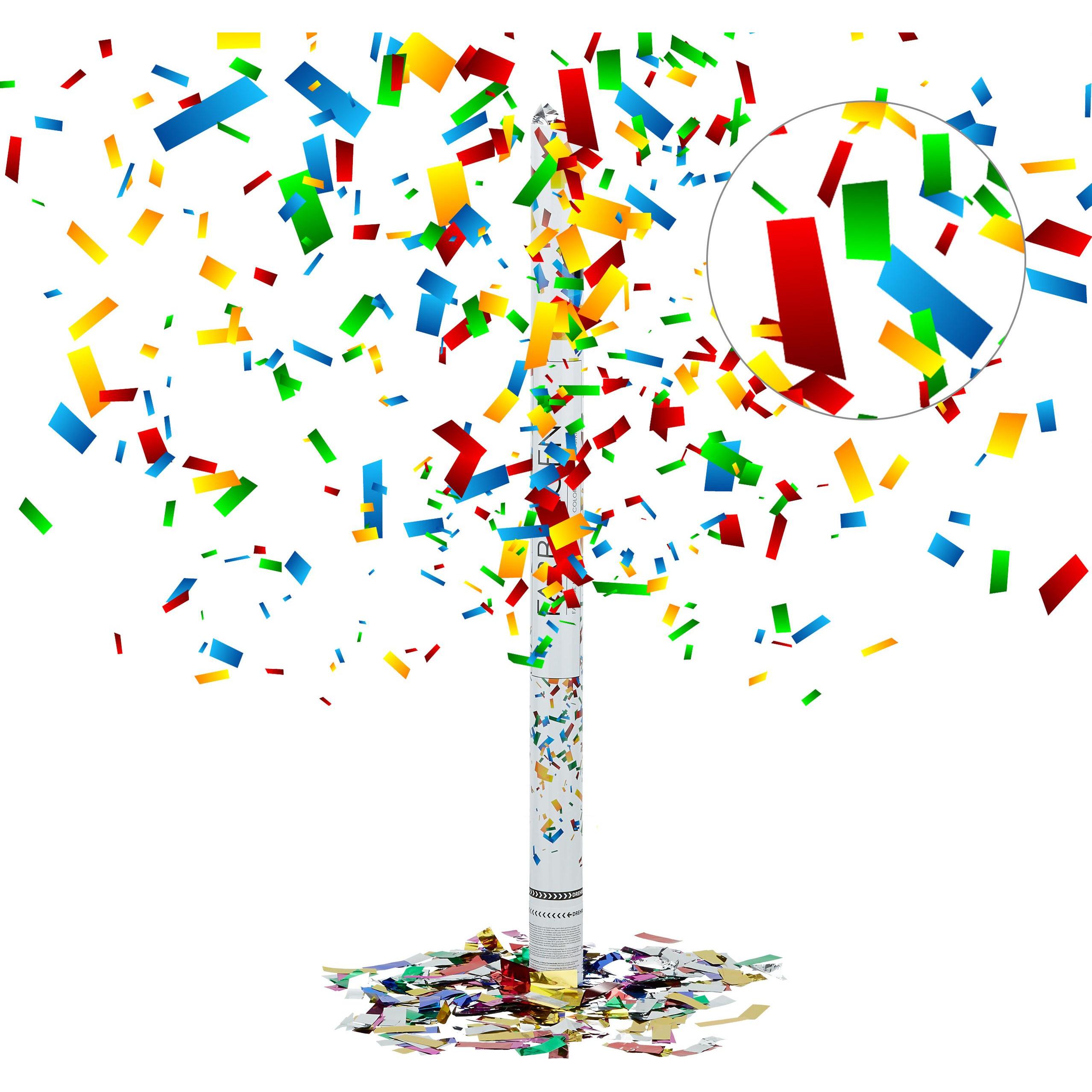 Relaxdays Party Popper 80 cm