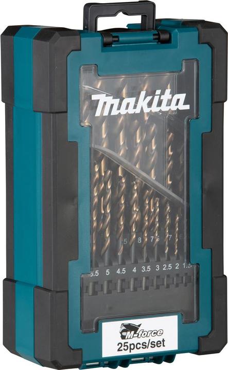 Actual product image Makita Drill bit set M-Force 25tlg (1 mm - 13 mm)