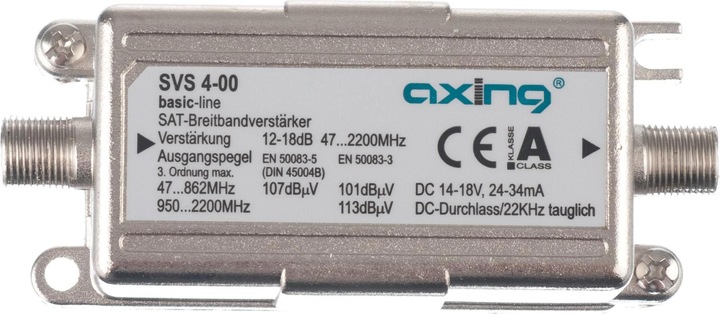 Immagine prodotto Axing Amplificatore di linea SVS 4-00 SAT