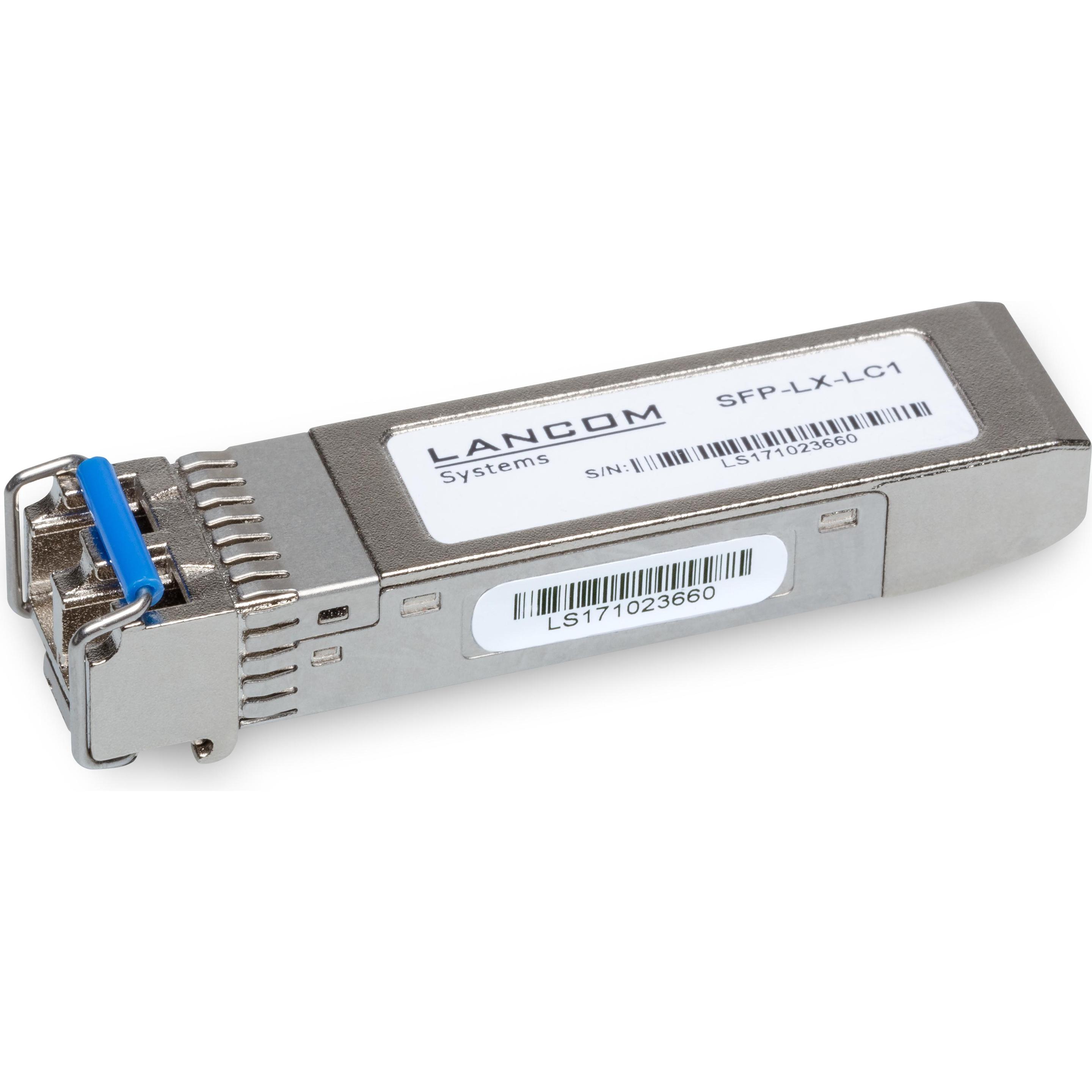 Thumbnail - Lancom Systems LANCOM SFP-LX-LC1 1000BASE-LX, Transceiver, Schwarz