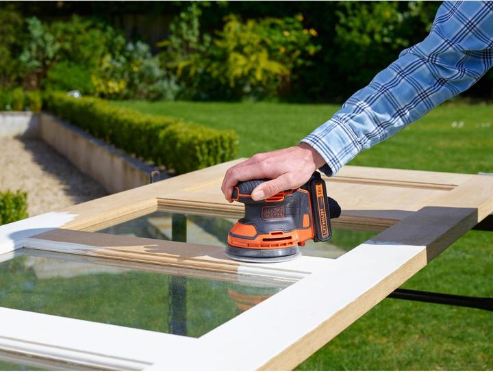 Produktbild Black & Decker Akku Exzenterschleifer BDCROS18 (Exzenterschleifer, 18 W)