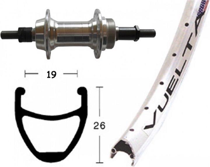 Image du produit Bike-Parts H-Rad Vuelta Airliner 1 (Roue arrière, 26")