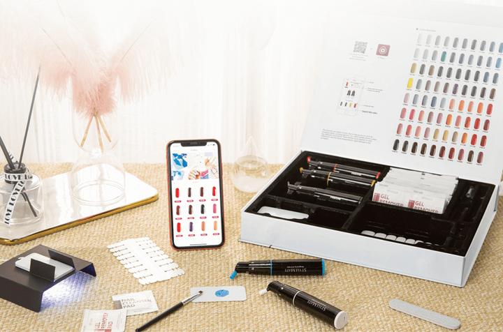 Actual product image Trisa style mate (Artificial nails, Multicoloured)