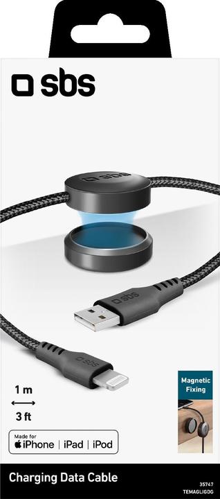 Actual product image SBS Cable with magnetic holder (1 m, USB 3.0)