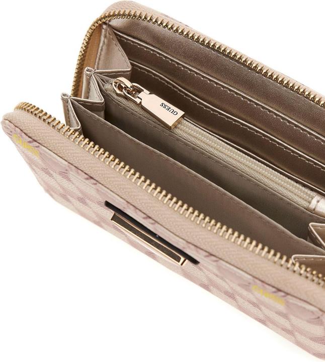 Actual product image Guess G Wave SLG Medium Zip Around Wallet