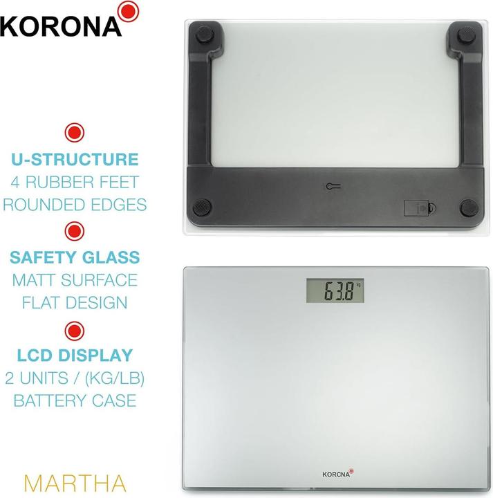 Produktbild Korona KOR Peronenwaage Martha XXL (200 kg)