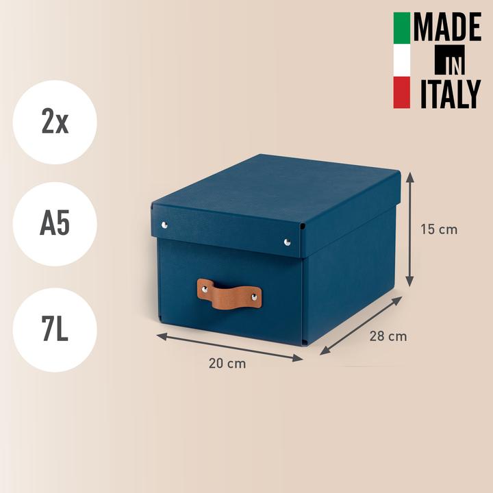 Produktbild Leitz Archivbox Puro Recyclingkarton Klein mit Deckel (A5)