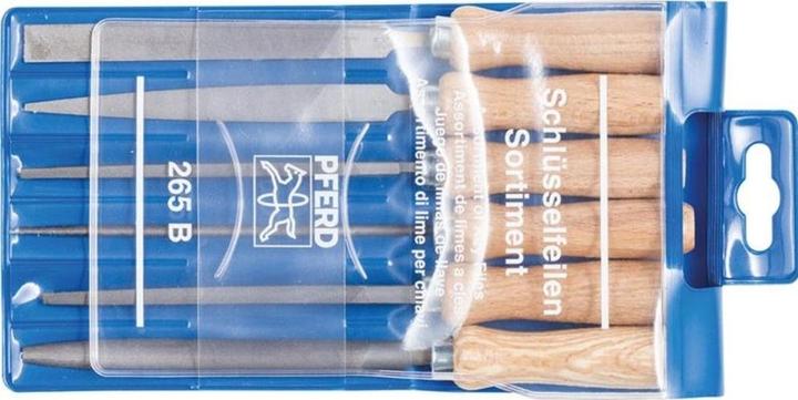 Produktbild Pferd Schlüsselfeilen-Sortiment (Hieb 2, 100 mm)