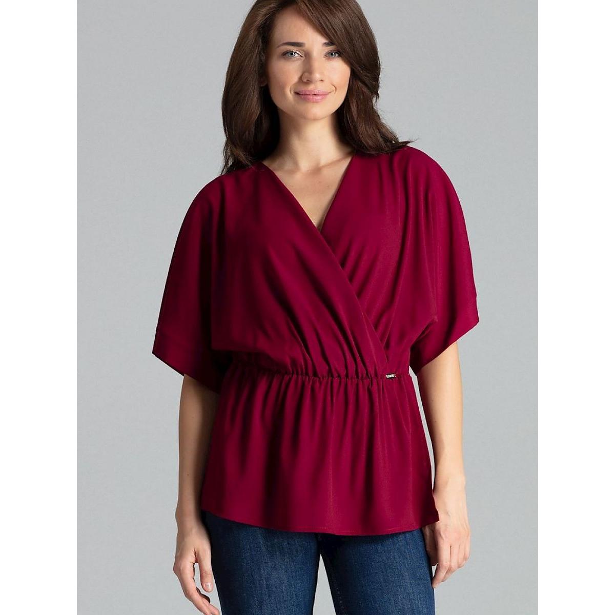Lenitif, Damen, Bluse, Bluse, Rot, (S)