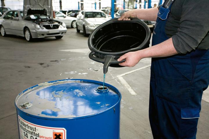 Actual product image HAZET Multifunctional drain pan 197-2