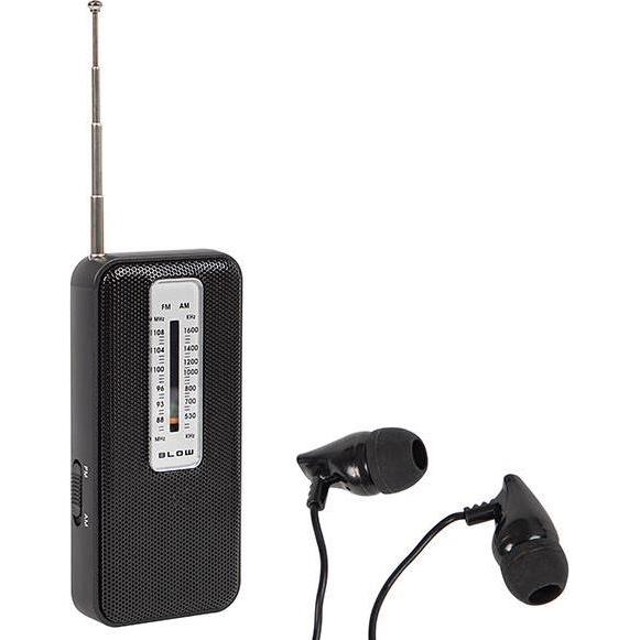 Thumbnail - Blow Radio Receiver Ra8 Black (AM, FM), Radio, Schwarz