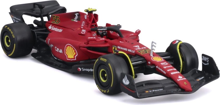 Produktbild Bburago Ferrari F1-75 1/43 C. Sainz 2022