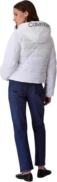 Actual product image Calvin Klein Lightweight Logo Puffer Jacket (XL)