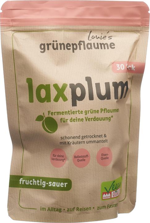 Actual product image Louie's Grünepflaume Laxplum (30 Piece, Beutel)
