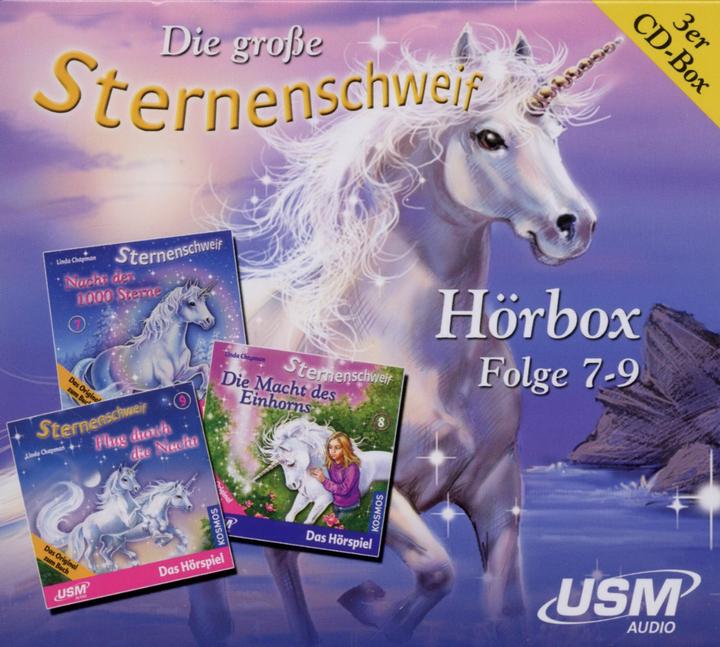 Produktbild Die grosse Sternenschweif Hörbox - Folge 7-9 (Linda Chapman, Deutsch)