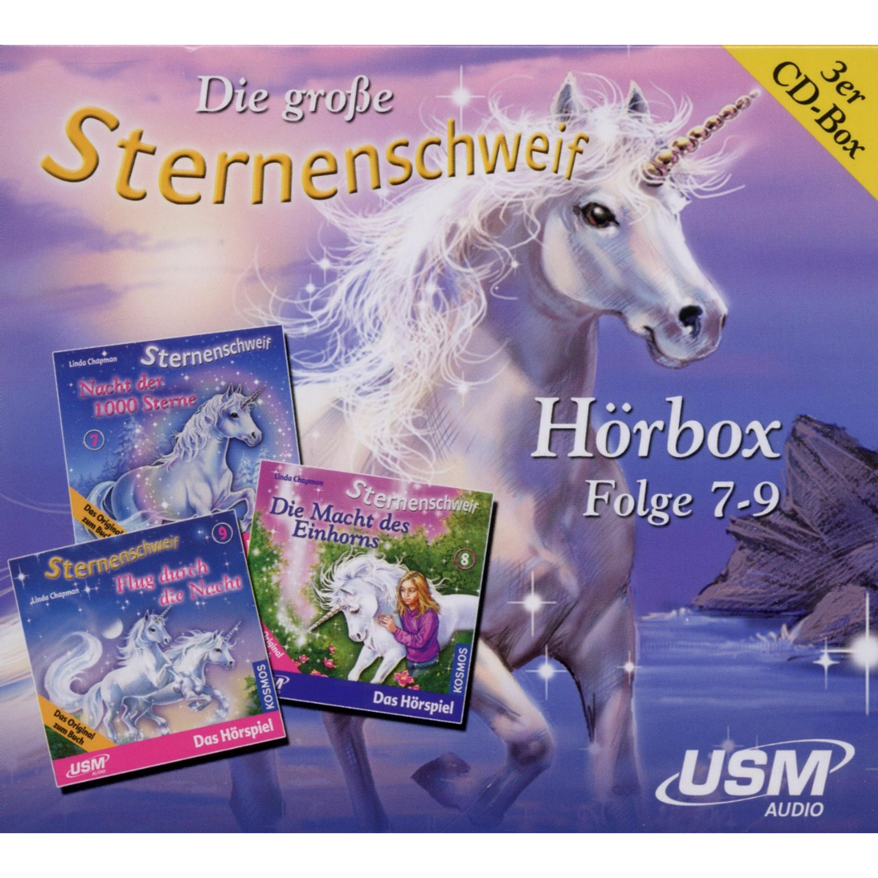 Thumbnail - Die grosse Sternenschweif Hörbox - Folge 7-9, Hörbücher von Linda Chapman