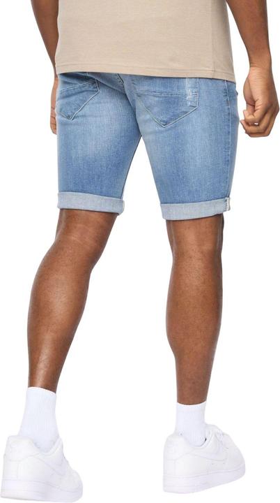 Actual product image Crosshatch Mens Riptrey Abraised Denim Scratch Shorts (36)