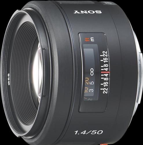 Immagine prodotto Sony 50mm f/1.4, Full Frame A-Mount (Sony A)