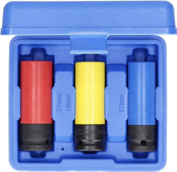 Produktbild KS Tools Stecknuss-Satz (19 mm, 21 mm, 17 mm)