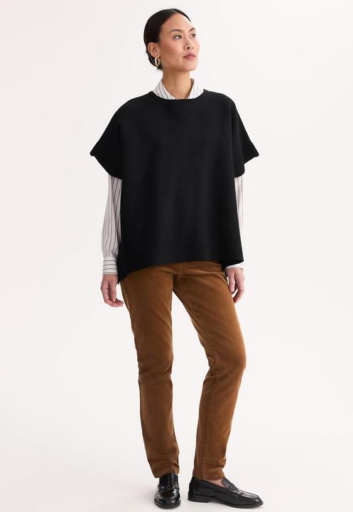 Produktbild Anne Weyburn Poncho mit rundem Ausschnitt (48)