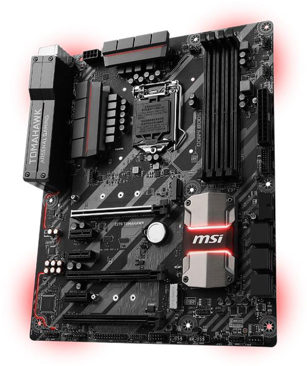 Image du produit MSI Z270 Tomahawk (LGA 1151, Intel Z270, ATX)