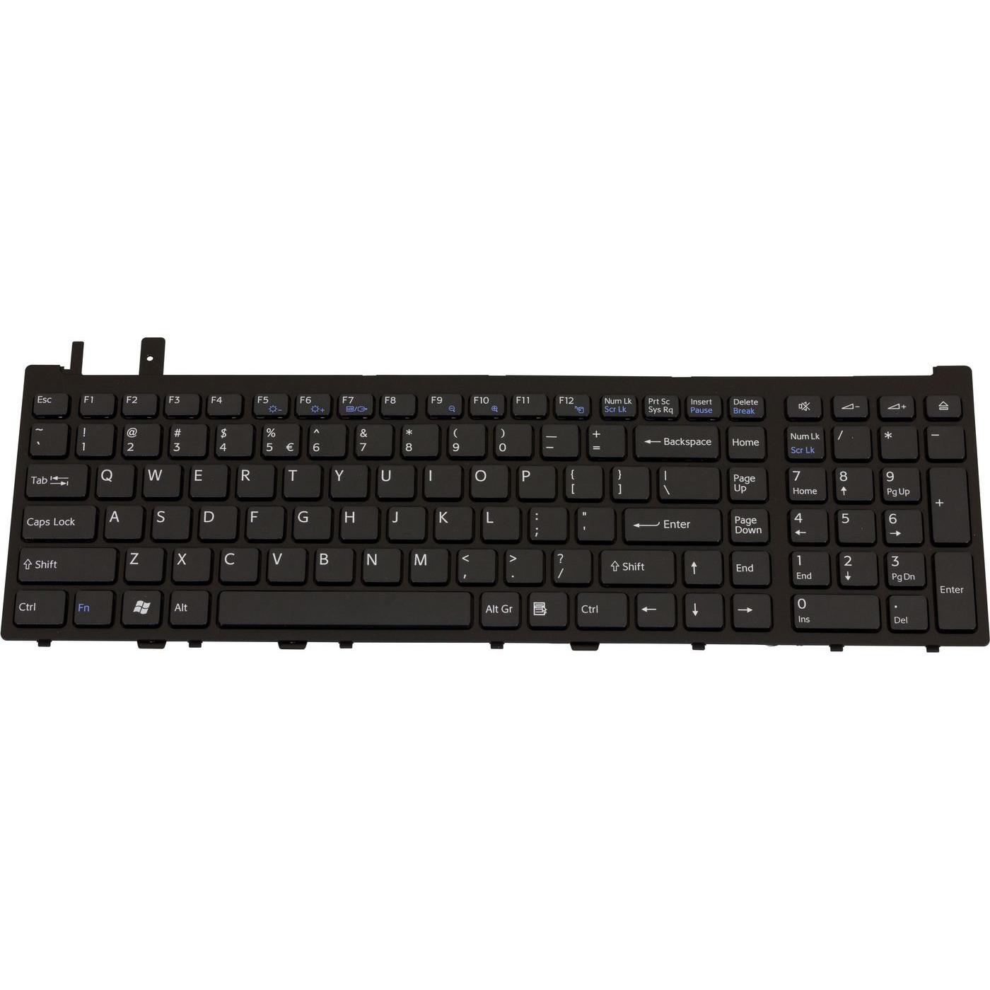 Thumbnail - Sony Keyboard (US), Notebook Ersatzteile, Schwarz