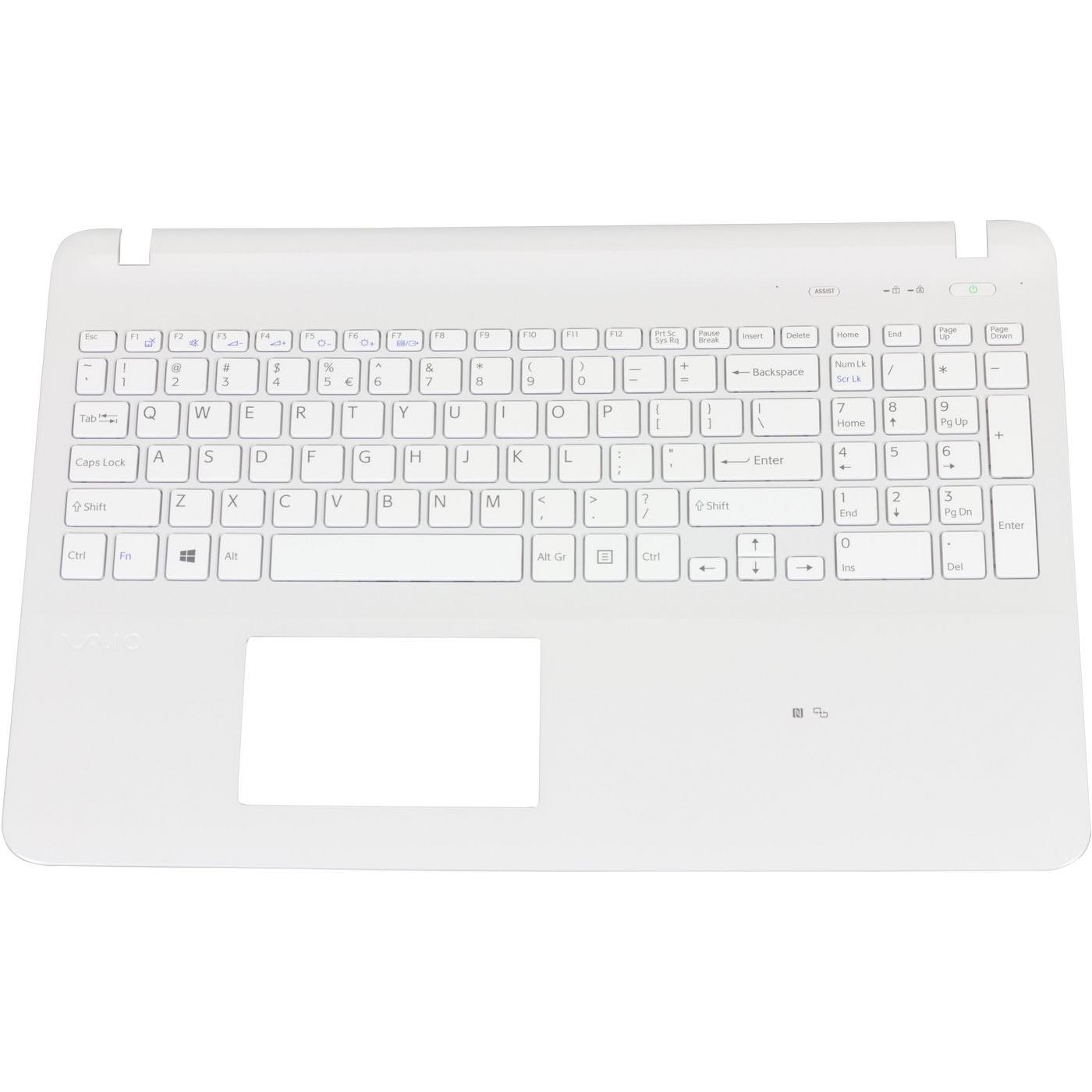 Sony Keyboard (US), Notebook Ersatzteile, Weiss
