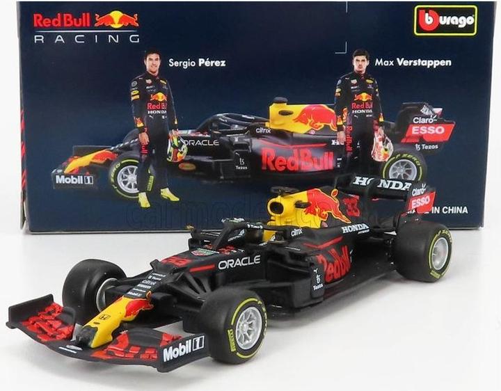 Actual product image Bburago Red Bull Racing RB16B F1 Sergio Pérez 2021