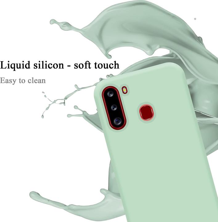 Produktbild Cadorabo TPU Liquid Silicone Case Cover (Samsung Galaxy A21)