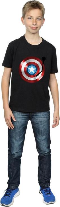 Produktbild Captain America Turntable TShirt Jungen (116)
