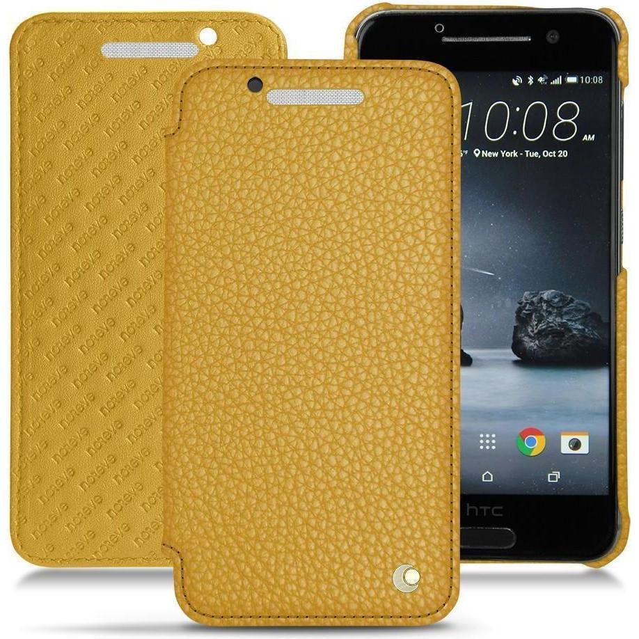 Noreve Lederschutzhülle horizontal (HTC One A9), Smartphone Hülle, Orange