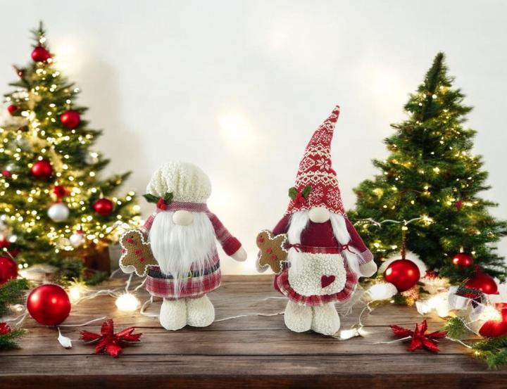 Actual product image GuGus Santa" decorative gnome