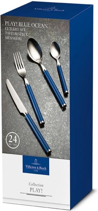 Image du produit Villeroy & Boch Couverts de table 24 pcs. Play! blue ocean (24 pcs, Set de couverts)