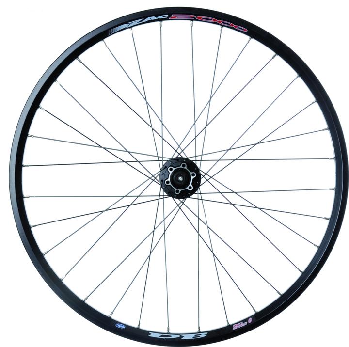 No Name Vorderrad Deore Disc 28" HBM525AL 6-Loch 36-Loch schwarz (Vorderrad, 28", 29")