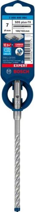 Actual product image Bosch Professional Zubehör Expert SDS plus-7X hammer drill, 7 x 100 x 165 mm (7 mm)