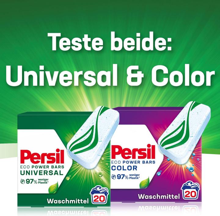 Actual product image Persil Eco Power Bars Universal