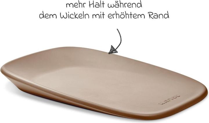 Produktbild Nattou Wickelauflagen Wickel-Set mit Wickelunterlage Softy & Windeleimer (50 x 70 cm)