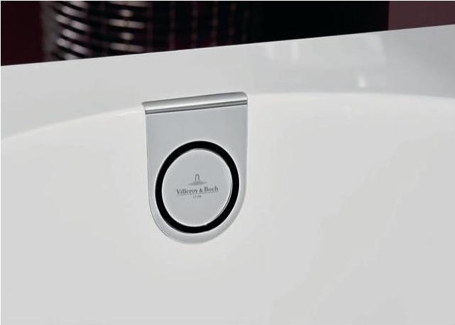Actual product image Villeroy & Boch V&B built-in bath OBERON 2.0 R-corner1800x800mm stone white (180 l, 180 cm, 80 cm)