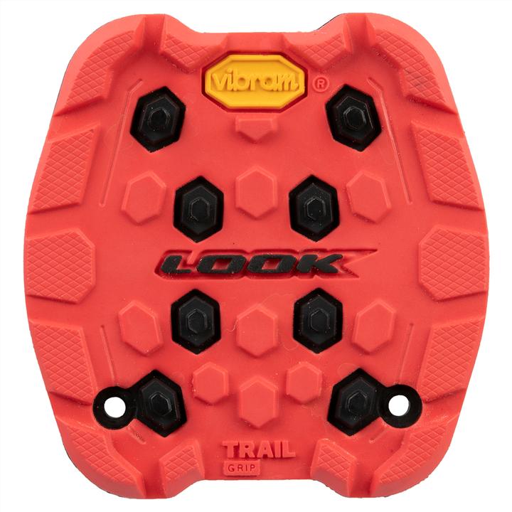 Actual product image Look Cleat TRAIL GRIP RED
