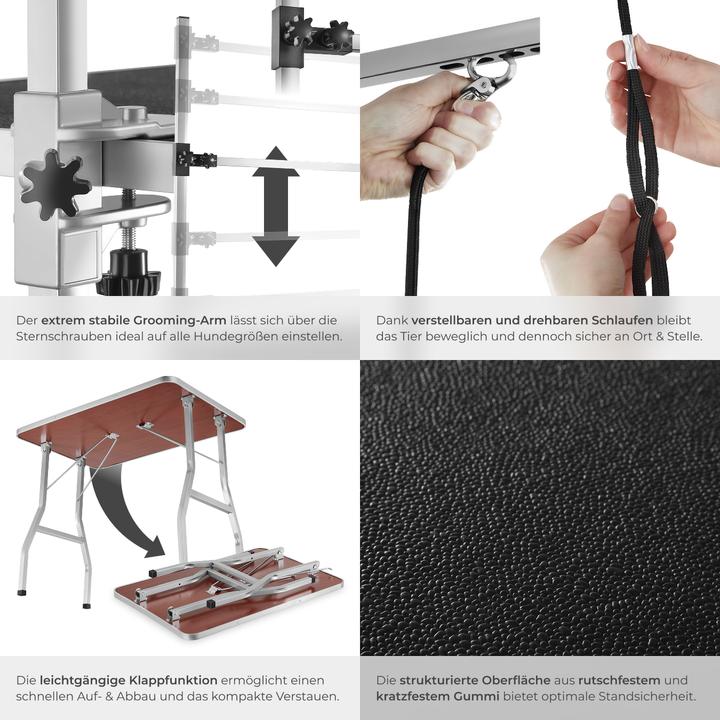 Produktbild tectake Trimmtisch (Hund)