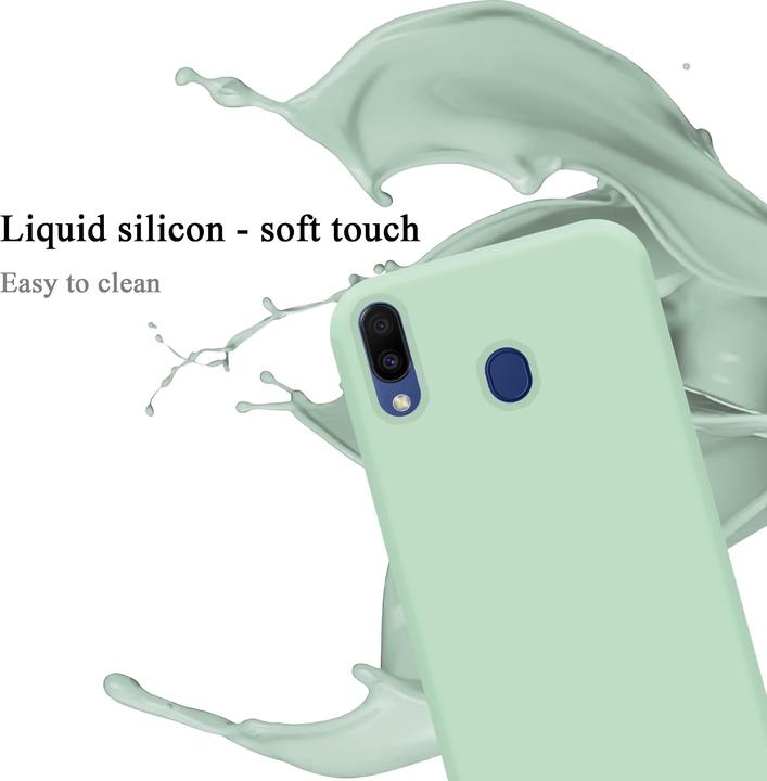 Produktbild Cadorabo TPU Liquid Silicone Case Cover (Samsung Galaxy M20)