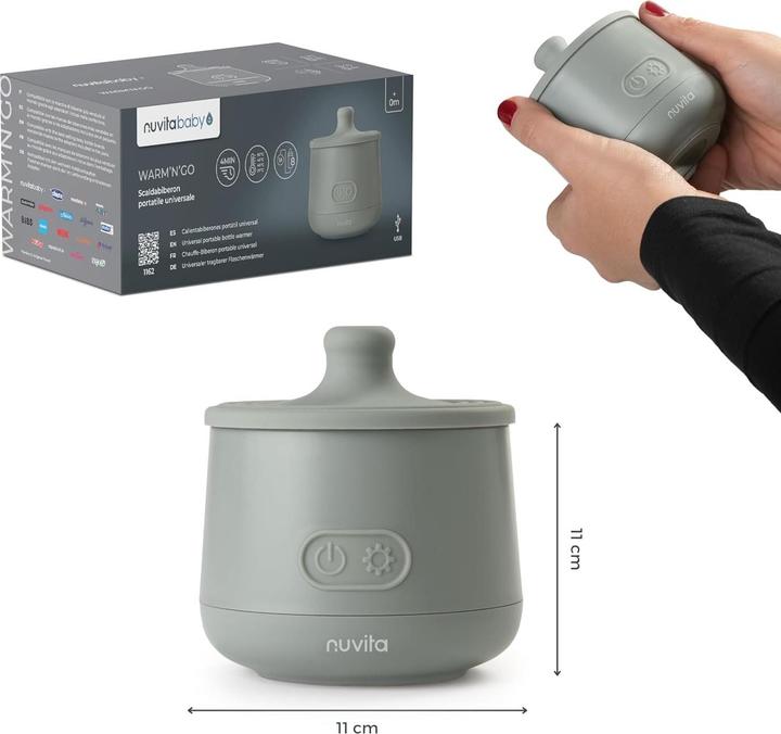 Immagine prodotto Nuvita chauffe-biberon nomade ricaricabile incl. 6 adattatori