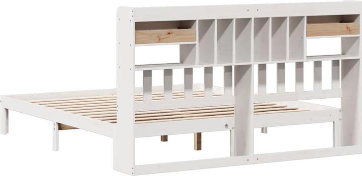 Produktbild vidaXL Bett mit Regal (180 x 200 cm)