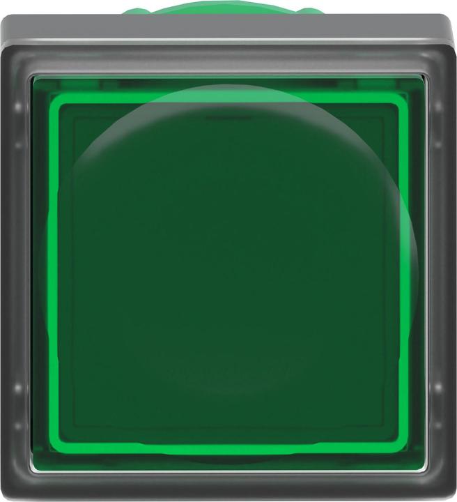 Produktbild Schneider Electric 22mm Push Button Green Square Illum