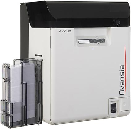 Produktbild Evolis Avansia Plastikkarten-Drucker Farbstoffsublimation/Harzthermotransfer Farbe (600 dpi)