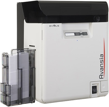 Actual product image Evolis Avansia Plastic Card Printer Dye Sublimation/Resin Thermal Transfer Color (600 dpi)