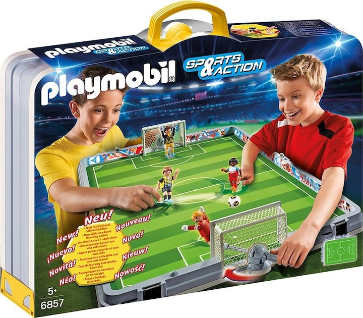 Image du produit Playmobil Terrain de football transportable (6857)