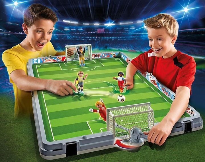 Image du produit Playmobil Terrain de football transportable (6857)