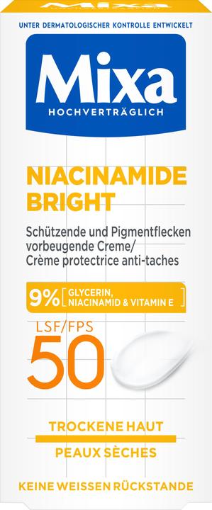 Actual product image Mixa Body Care (50 ml, Day cream, SPF 50)